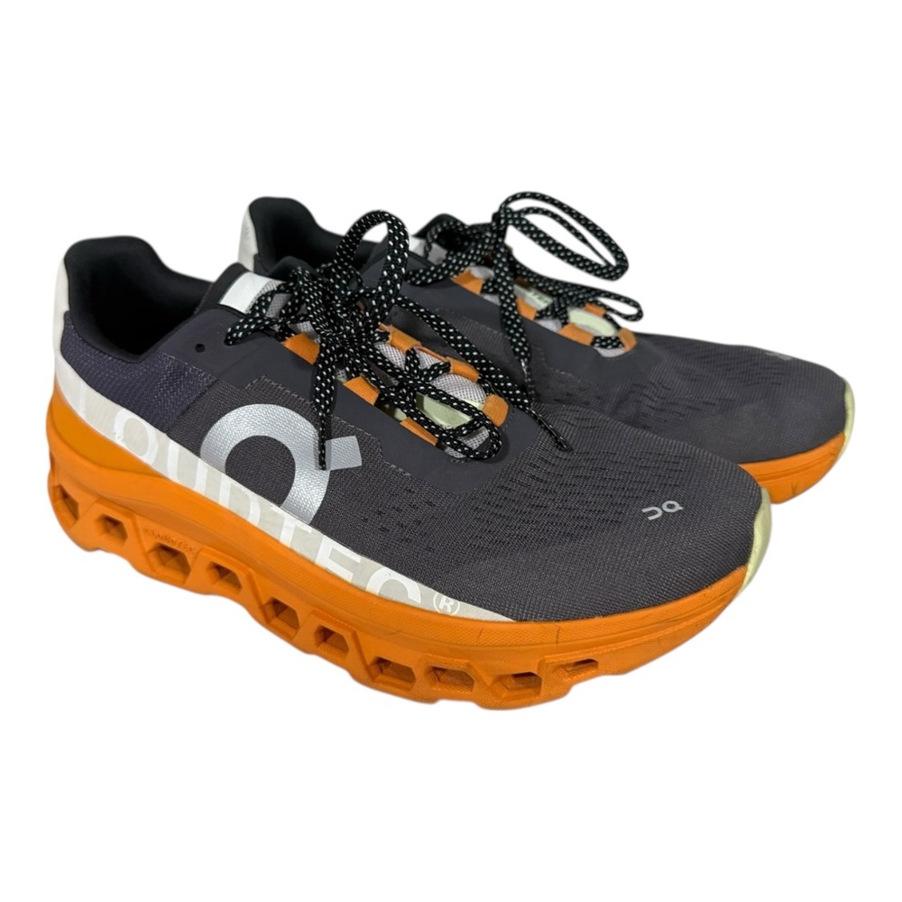 On Men's Cloudmonster Eclipse Turmeric Running Sh… - image 3